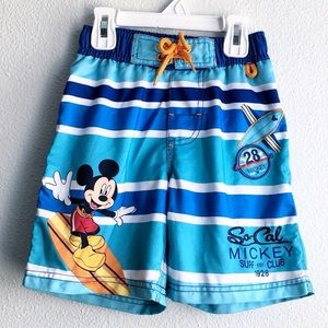 Mickey Mouse Swim Trunks